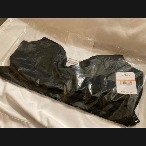 Free People Be Cool Brami Black Bralette/Bra Yoga - Picture 2 of 8